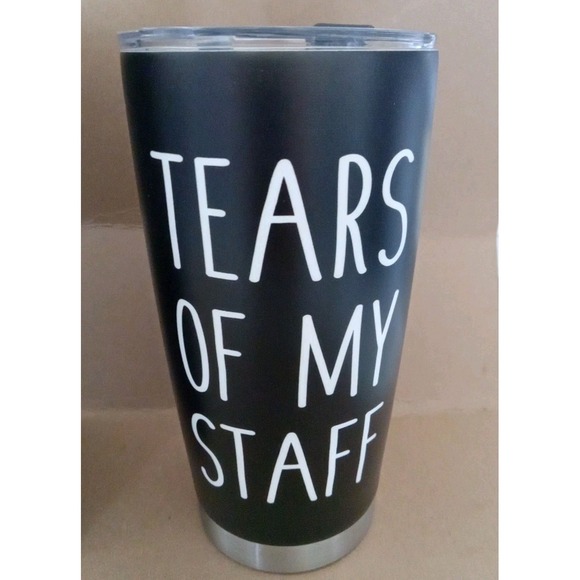 Funny Humor Boss‎ Men Women Stainless Steel Hot Cold Tumbler 20 oz Cup - Picture 1 of 6